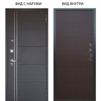 Люкс про 3К / Лофт Венге горизонт / Элегант Венге горизонт