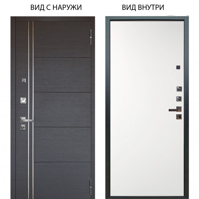 Люкс про 3К / Лофт Венге горизонт / Элегант Софт милк