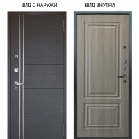 Люкс про 3К / Лофт Венге горизонт / Элион Дуб филадельфия крем