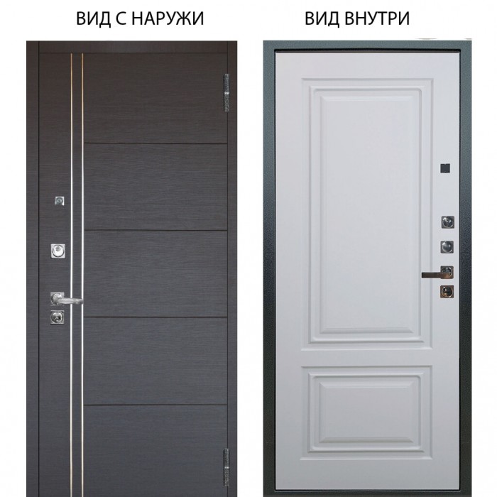 Люкс про 3К / Лофт Венге горизонт / Элион Софт милк