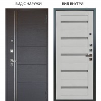 Люкс про 3К / Лофт Венге горизонт / Александра Серый винил