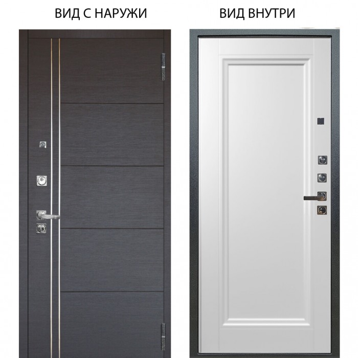 Люкс про 3К / Лофт Венге горизонт / Анастасия 1 Белый снег