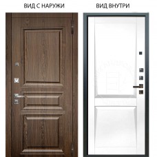 Люкс про 3К / Магистр Дуб кантри / Ариана Белая эмаль