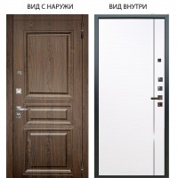 Люкс про 3К / Магистр Дуб кантри / Гауда Роял вуд белый