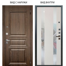 Люкс про 3К / Магистр Дуб кантри / Дуэт Белое дерево вставки Николь