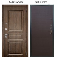 Люкс про 3К / Магистр Дуб кантри / Элегант Венге горизонт