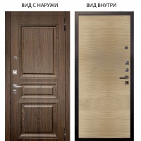 Люкс про 3К / Магистр Дуб кантри / Элегант Дорс светлый горизонт