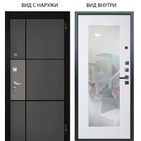 Люкс про 3К / Мичиган Силк титан - силк муссон / Милли Роял вуд белый