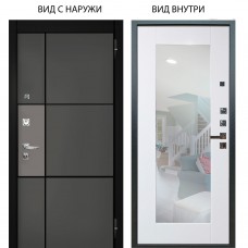 Люкс про 3К / Мичиган Силк титан - силк муссон / Милли Роял вуд белый