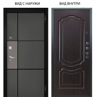 Люкс про 3К / Мичиган Силк титан - силк муссон / Мишель Венге