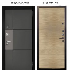Люкс про 3К / Мичиган Силк титан - силк муссон / Элегант Дорс светлый горизонт