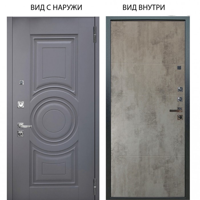 Люкс про 3К / Могадиш Силк флай / Агат Светлый бетон