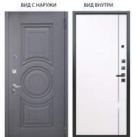 Люкс про 3К / Могадиш Силк флай / Гауда Роял вуд белый