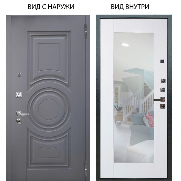 Люкс про 3К / Могадиш Силк флай / Милли Роял вуд белый