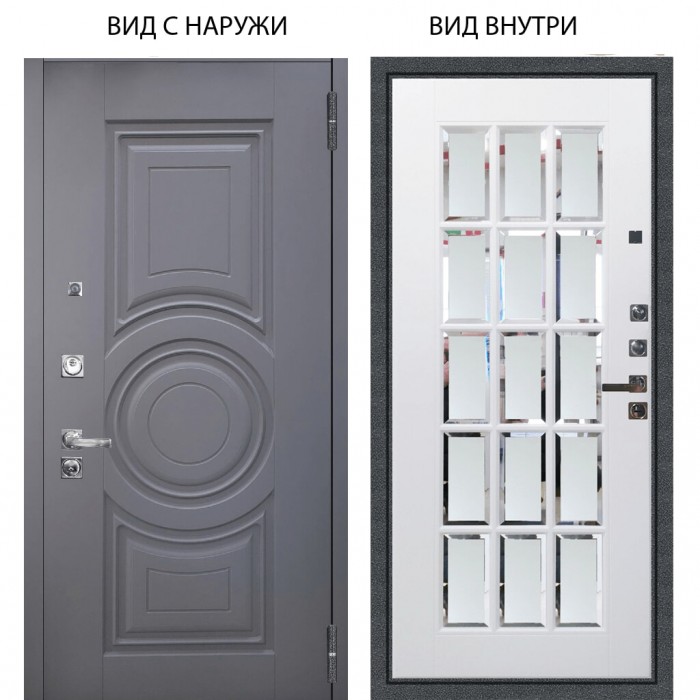 Люкс про 3К / Могадиш Силк флай / Мэрелин Софт милк зеркало с фацетом и пескоструем