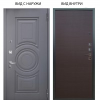 Люкс про 3К / Могадиш Силк флай / Элегант Венге горизонт