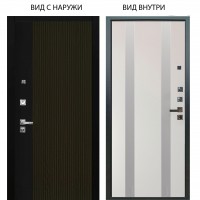 Люкс про 3К / Рокси Дуб рейка морение / Дуэт Белое дерево вставки Изабель