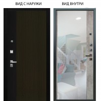 Люкс про 3К / Рокси Дуб рейка морение / Магнум Светлый бетон