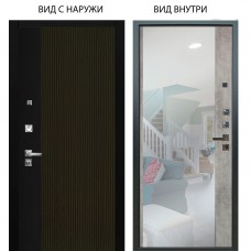 Люкс про 3К / Рокси Дуб рейка морение / Магнум Светлый бетон