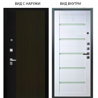 Люкс про 3К / Рокси Дуб рейка морение / Александра Белый глянец