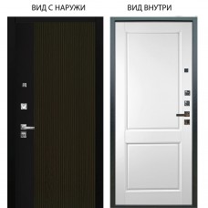 Люкс про 3К / Рокси Дуб рейка морение / Соренто Белая эмаль