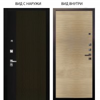 Люкс про 3К / Рокси Дуб рейка морение / Элегант Дорс светлый горизонт