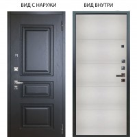 Люкс про 3К / Скиф Горький шоколад / Агат Вельвет белый горизонт