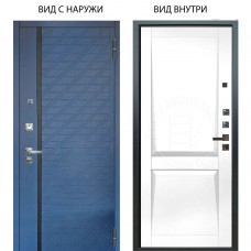 Люкс про 3К / Тори Синий софт / Ариана Белая эмаль