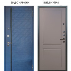 Люкс про 3К / Тори Синий софт / Ариана Серая эмаль