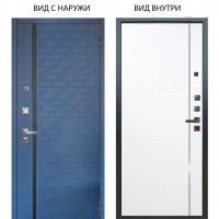 Люкс про 3К / Тори Синий софт / Гауда Роял вуд белый