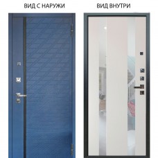 Люкс про 3К / Тори Синий софт / Дуэт Белое дерево вставки Николь