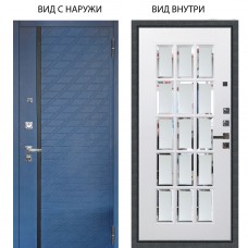 Люкс про 3К / Тори Синий софт / Мэрелин Софт милк зеркало с фацетом и пескоструем