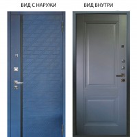 Люкс про 3К / Тори Синий софт / Соло Антрацит