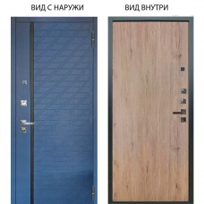 Люкс про 3К / Тори Синий софт / Элегант Рустик соломенный
