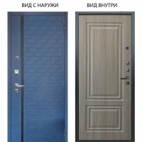 Люкс про 3К / Тори Синий софт / Элион Дуб филадельфия крем