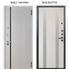Люкс про 3К / Тори Софт милк / Дуэт Белое дерево вставки Изабель