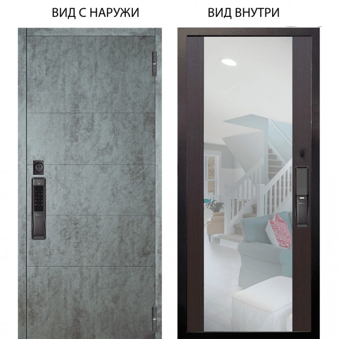 SMART / Агат Темный бетон / Вояж Венге