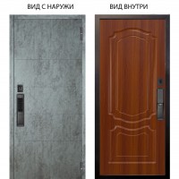 SMART / Агат Темный бетон / Мишель Дуб рустикальный