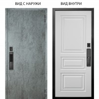 SMART / Агат Темный бетон / Скиф Софт милк