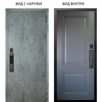 SMART / Агат Темный бетон / Соло Антрацит