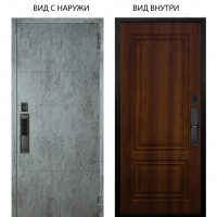 SMART / Агат Темный бетон / Элион Дуб рустикальный