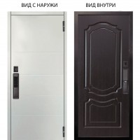 SMART / Агат Вельвет белый горизонт / Мишель Венге