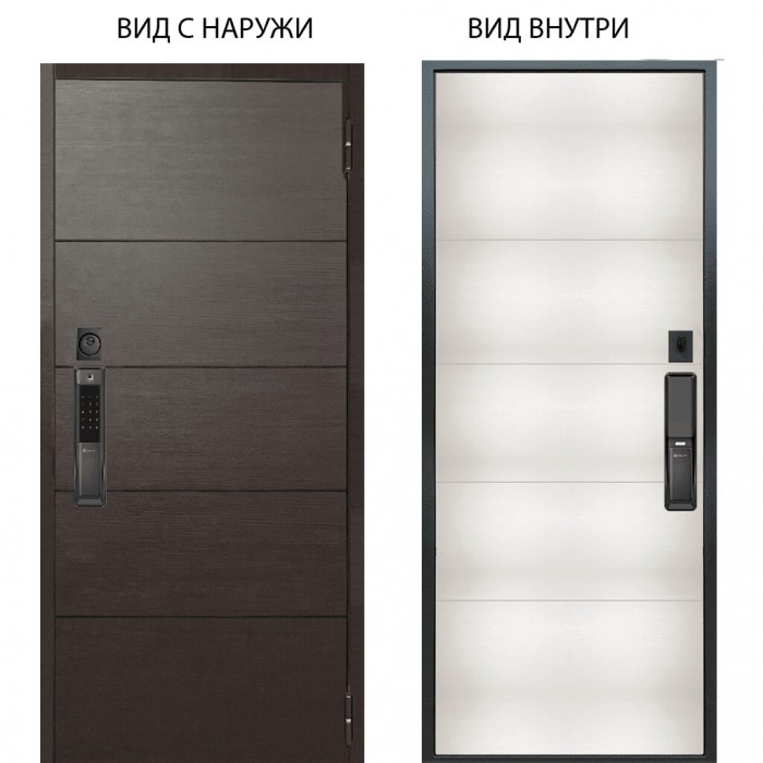 SMART / Агат Венге горизонт / Агат Вельвет белый горизонт