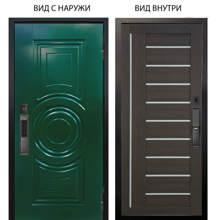 SMART / Бенадир RAL6005 / Диана Лунная ночь