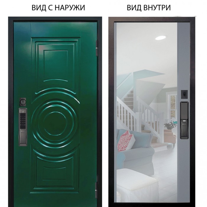 SMART / Бенадир RAL6005 / Магнум Силк маус