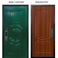 SMART / Бенадир RAL6005 / Мишель Дуб рустикальный