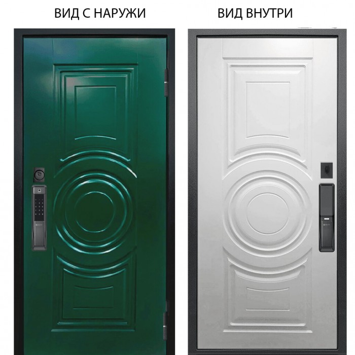 SMART / Бенадир RAL6005 / Могадиш Софт милк