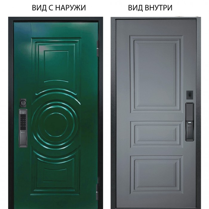 SMART / Бенадир RAL6005 / Скиф Силк маус