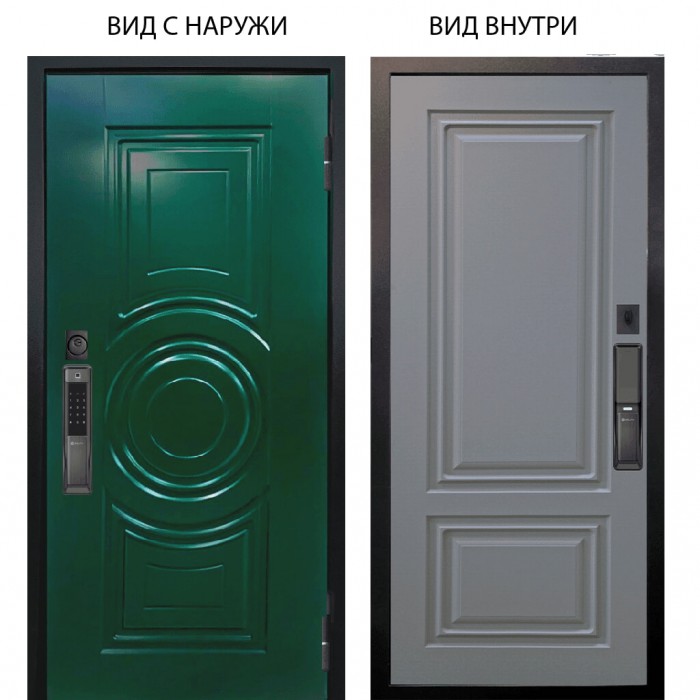 SMART / Бенадир RAL6005 / Элион Силк маус