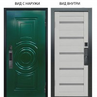 SMART / Бенадир RAL6005 / Александра Серый винил